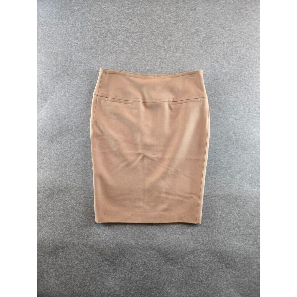 Vtg Ralph Lauren Black Label Women's 100% Wool Luxury‎ Skirt, Size 6 Slit Zip Up